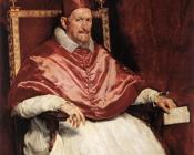 迭戈 罗德里格斯 德 席尔瓦 委拉斯贵支 : Portrait of Innocent X